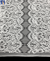 Encaje YX1488 Beige 70% Algodón 30% Nailon con Textura Floral en Relieve para Vestidos, Corpetes, Mangas y Blusas de Moda