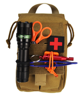 Sac à dos médical tactique de camping en plein air en nylon Trousse de premiers soins d'urgence pour les situations de sauvetage