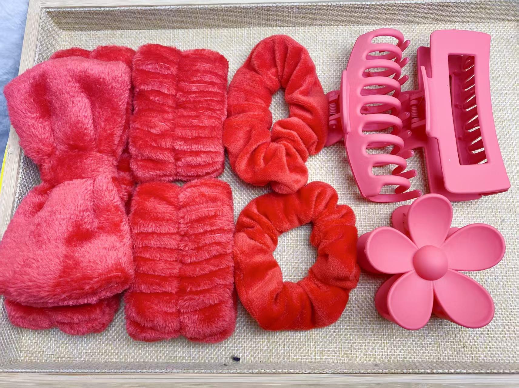 Ensemble de 8 grandes bandes rouges pour le gros intestin