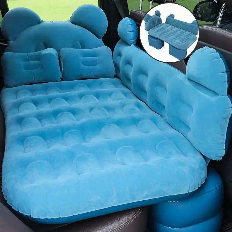 Sedile posteriore gonfiabile per auto materasso da viaggio materassino cuscino d'aria accessori interni