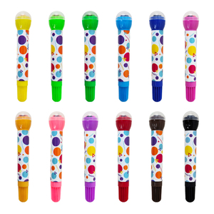 Para niños Paquete de 5 Do A Art 6-Pack Rainbow 10 Color <span class=keywords><strong>Bingo</strong></span> Dot 8 Marcador de sello doble de doble punta lavable - Product Image 4