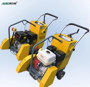 Marche derrière l'asphalte sol route utilisé scie machine coupe-béton - Product Image 1