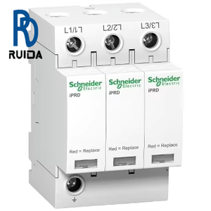 A9L65301 IPRD65r อุปกรณ์ป้องกันไฟกระชากแบบโมดูลาร์ 3P + N 350V TVS SPD พร้อมระบบถ่ายโอนข้อมูลระยะไกล - Product Image 1
