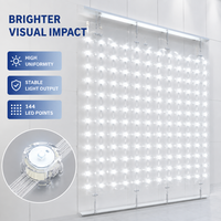 Écran LED en maille haute transparence P40, coque PC, contrôle DMX512, affichage média extérieur pour centres commerciaux et ponts, éclairage