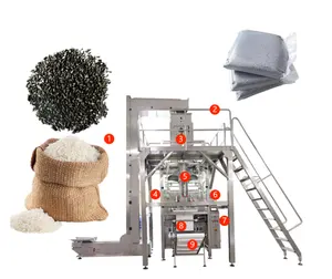 Fully Automatic Corn Granule Coffee Beans Packing Machine Maize Seeds Vacuum Bag Packing Machine