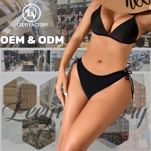 Bragas menstruales de 4 capas para mujer, traje de baño con cordones, Bikini, ropa interior menstrual a prueba de fugas, bragas menstruales de absorción rápida - Product Image 4