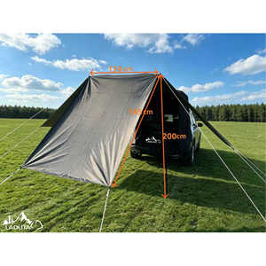 Laduta Car Trunk <b>Tent</b> 4X3 M Single Layer UV Protection Four Seasons Outdoor Camping Rear Extension <b>Tent</b> - Product Image 3