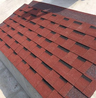 Langlebige und schöne dekorative Dachziegel Asphalt Schindel Großhandels preise auf Dach filzen