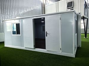 Casa contenedor de estructura de acero prefabricada Modular de diseño moderno 20FT 40FT Marco de aluminio expandible Oficina de instalación rápida - Product Image 3