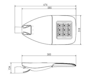 Iluminación <span class=keywords><strong>LED</strong></span> para Calles de 100W con 5 Años de Garantía - Product Image 2