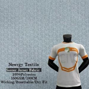 Coted 'ivoire thể thao thăng hoa in quần áo 100% polyester coolpass Wicking và nhanh chóng khô thể thao chim mắt lưới vải - Product Image 1