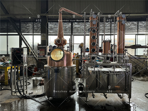 Destilador de Alcohol de Cobre Premium Ace de 500 Galones, Equipo de Destilería para la Producción de Whisky, Vodka y Ron - Product Image 6