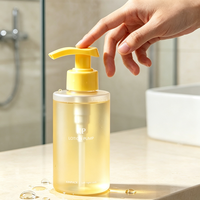 Bouteilles de lotion en plastique PP personnalisées 28/410 24/410 avec bouchon à vis à verrouillage droit-gauche et pompe à shampoing pour applications liquides