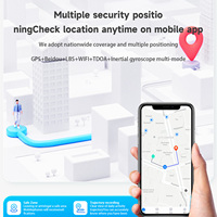 Montre connectée 4G pour personnes âgées avec GPS, WiFi, localisation LBS, appel SOS, surveillance de la santé, détection de chute, alarme de chute avec montre connectée 4G