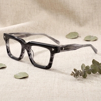 Montures optiques en acétate à monture complète, lunettes de vue, style professionnel classique, vente en gros OEM, directement de l'usine