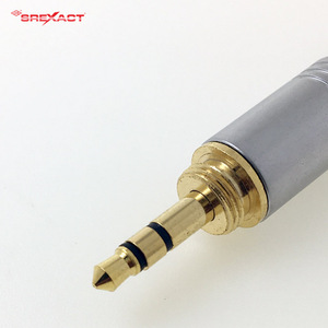 Conector de Alimentación Macho Estéreo de 3.5 mm, Chapado en Cromo Mate, Tipo Tornillo, Conector de Cable de Audio Estándar, Venta Caliente - Product Image 5