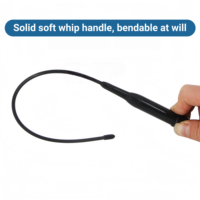Antenne souple verticale à gain élevé GT-5200 433 MHz, 435 mm, montage à vis, antenne de voiture pour connecteur de type N, émetteur-récepteur radio bidirectionnel