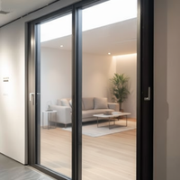 Fenêtres à battants en alliage d'aluminium de haute qualité, modernes et résistantes aux ouragans, avec vitrage, pour extérieur, salle de bain, chambre, salon, écoénergétiques