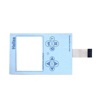 Sakelar Tombol Tekan Membran Industri Sesuai RoHS, Sakelar Keypad Membran Taktil Kustom untuk Panel Kontrol Instrumen Medis