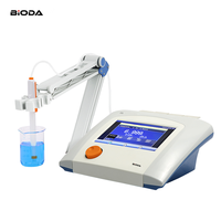 pH-mètre/ORP-mètre numérique portable de laboratoire pour l'analyse de l'eau et du sol