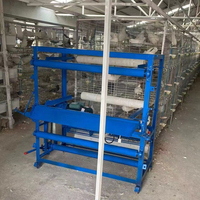 Écarteur de fumier manuel à manivelle, grattoir à fumier pour poulaillers, sans électricité, grattoir à fumier qui économise le travail.