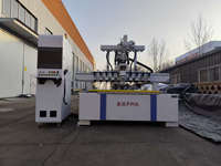 Máquina CNC de doble hilera y doble proceso 2060 para anidamiento, router CNC industrial para corte de madera, equipo para fabricación de muebles al por mayor