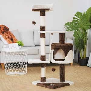 Jianicat, fabricante de sisal de pelúcia, curto, casa na árvore, condo, torre de gato - Product Image 1
