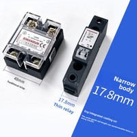 Module de relais à semi-conducteurs monophasé ESG-SERIES ESG ultra-mince à commande CC 220V, provenant de Chine continentale