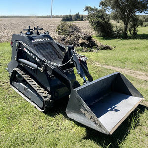 <span class=keywords><strong>Loader</strong></span> Mini Skid Steer T800 Kustomisasi Massal dari Cina, <span class=keywords><strong>Loader</strong></span> Kecil Beroda Karet untuk Segala Medan, Dilengkapi Layanan Purna Jual - Product Image 2