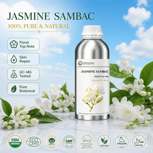 Huile d'aromathérapie bien-être au jasmin sambac (Jasminum Sambac) pour une ambiance euphorique, le soulagement du stress et l'harmonie intérieure - Product Image 2