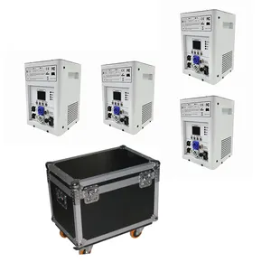 4PC Pack Road Case 600w Cold Sparkler Firework Machine For Wedding Party