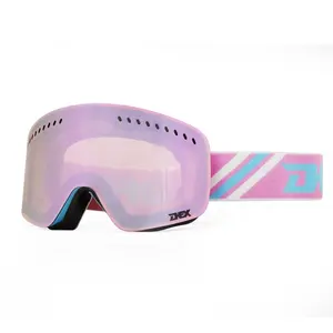 有竞争力的价格防滑带防紫外线滑雪护目镜儿童滑雪护目镜防雾滑雪板护目镜