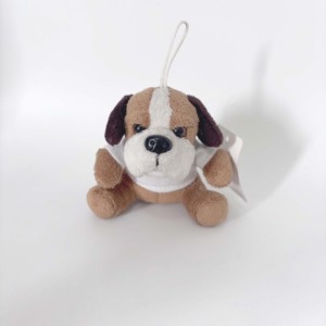 Fabricante OEM ODM de Juguetes de Peluche Personalizados de Perros Adorables para Regalos de Recuerdo, Mini Llaveros de Peluche de Perro <span class=keywords><strong>Sharpei</strong></span> - Product Image 2