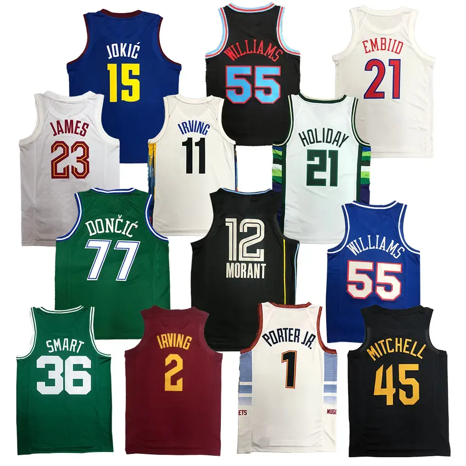 2024 nouveaux designs Équipes de basket-ball américaines Maillots NBAing pour 32 équipes