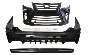 ชุดแต่ง Alphard รุ่นใหม่ สไตล์ ROWEN สำหรับอัพเกรด Alphard ประกอบด้วยกันชนหน้า-หลัง สเกิร์ตข้าง และสปอยเลอร์ - Product Image 2