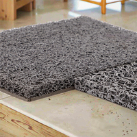 Tapis en mousse PVC vert de 10 à 20 mm avec livraison rapide, réversible pour les zones humides à la maison et à l'hôtel