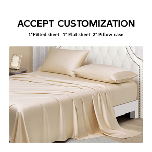 Khách Sạn Sang Trọng Bộ Đồ Giường Tùy Chỉnh Thiết Kế Thân Thiện Da Tre Khăn Ga Giường Cho Mùa Hè Làm Mát Bộ Đồ Giường Phòng Ngủ Bộ - Product Image 5