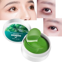 Feuille d'algues OEM ODM Gel de collagène en cristal Masque à la vapeur pour les yeux Crème Dark Circles All Sleep Patch Remover Poches sous les yeux