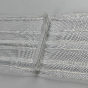 Crochets de <span class=keywords><strong>rideau</strong></span> en plastique réglables modernes, épingles, cintres, ruban adhésif pour rideaux plissés et traitements de fenêtres pour mariage - Product Image 3
