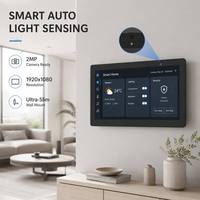Moniteur HDMI Bestview 15,6 pouces avec support mural VESA capacitif pour maison intelligente