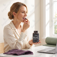 OEM ODM AegleWell Gummies à l'huile de graines noires avec vitamines D et E, supplément d'huile de cumin noir pressée à froid pour la santé immunitaire et cutanée