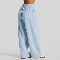 Damen 2-Teiliges Lounge-Set Kurzarm-T-Shirt und Hochtaillierte Weite Jogginghose mit Seitenstreifen Lässige Streetwear Sportbekleidung