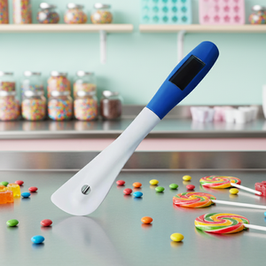 Thermomètre numérique en silicone avec spatule <span class=keywords><strong>de</strong></span> <span class=keywords><strong>cuisson</strong></span>, étanche, plage <span class=keywords><strong>de</strong></span> -50 à 300 °C, connexion magnétique pour la cuisine et le barbecue - Product Image 2