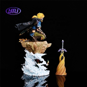 Zelda hơi thở của bức tượng liên kết Hoang Dã nước mắt của vương quốc trò chơi hình đóng hộp mô hình sưu tập - Product Image 4