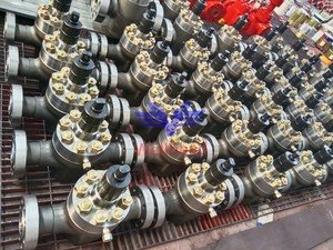 Vanne à opercule manuelle à double joint métallique pleine passée, conçue et fabriquée par Jiangsu Wellhead FL FLS FL FLS SLAB GATE VA - Product Image 5