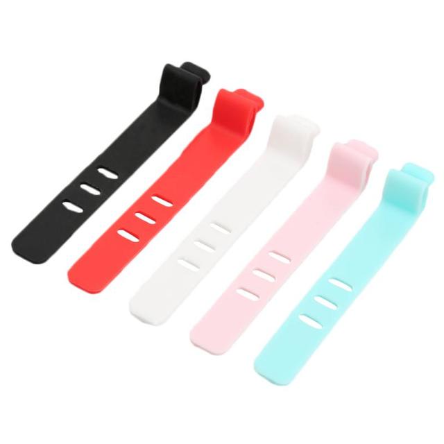 Cable Organizer Wire Winder Clip Buckle Earphone Holder Mouse Cord Management USB Charger Protector for Xiaomi Samsung  Iphone