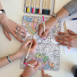 Livre de coloriage décompression pour enfants, motif <span class=keywords><strong>Jardin</strong></span> <span class=keywords><strong>Secret</strong></span>, vente en gros, pas cher, cadeau pour enfants, livre d'activités anti-stress - Product Image 3