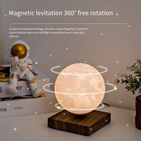 Veilleuse créative Maglev Nuage Lune Lumineuse, Décoration de Bureau et de Maison, Cadeau Original, Vente en Gros