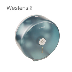 ที่ใส่กระดาษทิชชู่แบบติดผนังทรงกลม Westens วัสดุพลาสติกกันน้ำ สำหรับโรงแรม - Product Image 2
