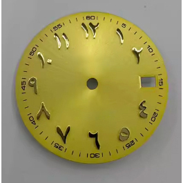 28.5mm Roman <b>Scale</b> Green Luminous Dial for NH35 NH36 <b>Mechanical</b> Watches Watch Parts Accessory - Product Image 6